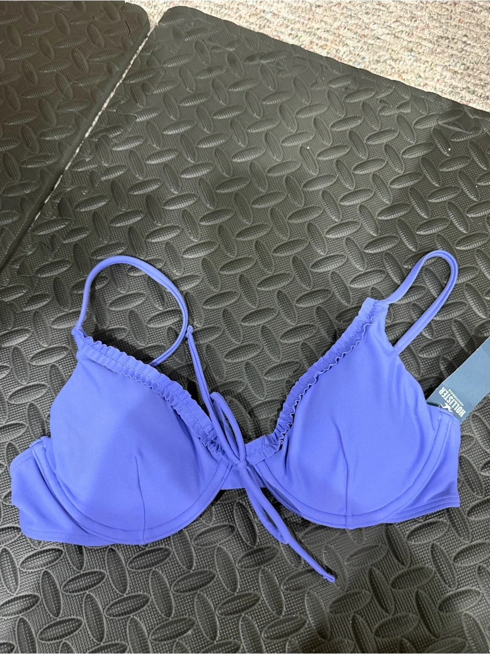 Hollister purple swim top
